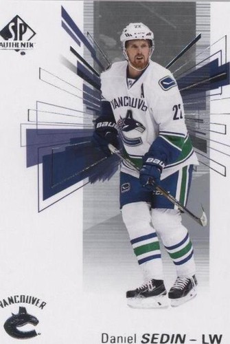 2016-17 SP Authentic - Daniel Sedin #25