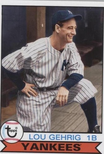 2016 Topps Archives - Lou Gehrig #190