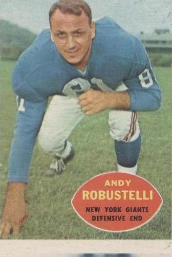 1960 Topps Andy Robustelli #81