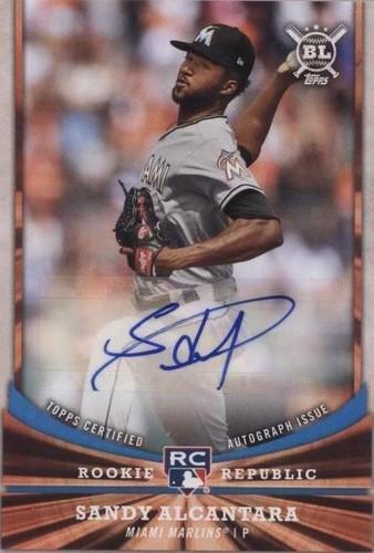 2018 Topps Big League - Sandy Alcantara #RR-SA