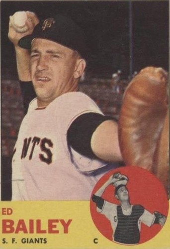 1963 Topps - Ed Bailey #368