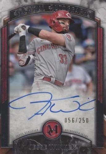 2022 Topps Museum Collection - Jesse Winker #AA-JWI