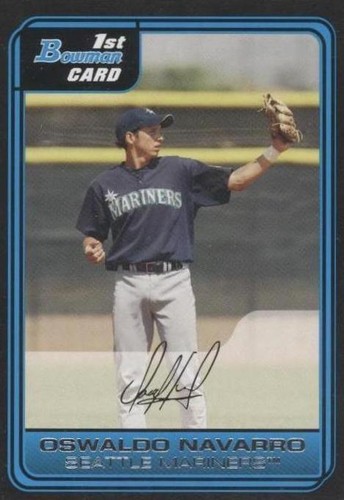 2006 Bowman - Oswaldo Navarro #B60