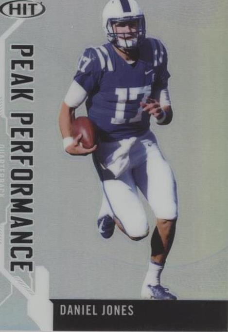 2019 Sage Hit Premier Draft Daniel Jones #PK-DJ