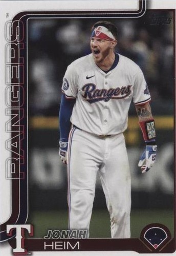 2025 Topps Series 1 - Jonah Heim #51