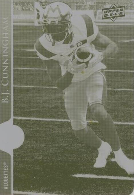 2021 Upper Deck CFL B.J. Cunningham #170