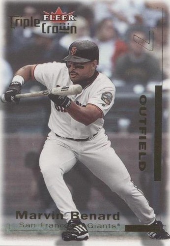 2001 Fleer Triple Crown - Marvin Benard #137