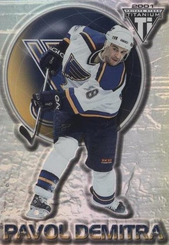 2000-01 Pacific Private Stock Titanium - Pavol Demitra #80