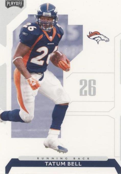 2006 Playoff NFL Playoffs Tatum Bell #61