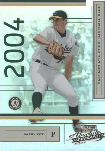 2004 Playoff Absolute Memorabilia - Barry Zito #152