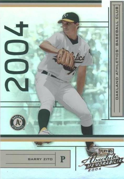 2004 Playoff Absolute Memorabilia - Barry Zito #152