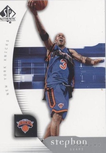 2005-06 SP Authentic - Stephon Marbury #59