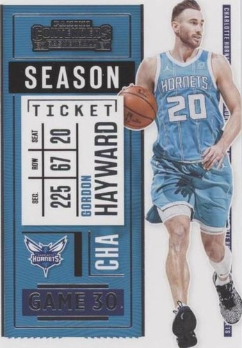 2020-21 Panini Contenders - Gordon Hayward #14