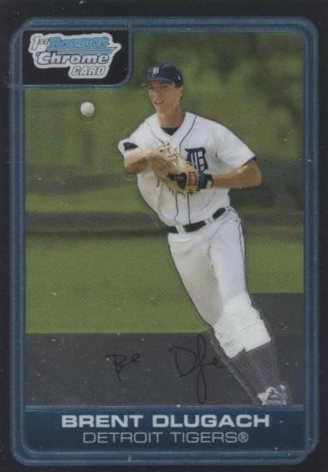 2006 Bowman Chrome - Brent Dlugach #BC203
