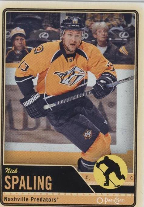 2012-13 O-Pee-Chee - Nick Spaling #375