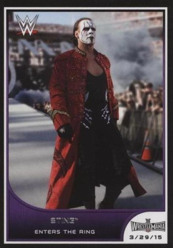 2016 Topps WWE Road to Wrestlemania - Sting #8