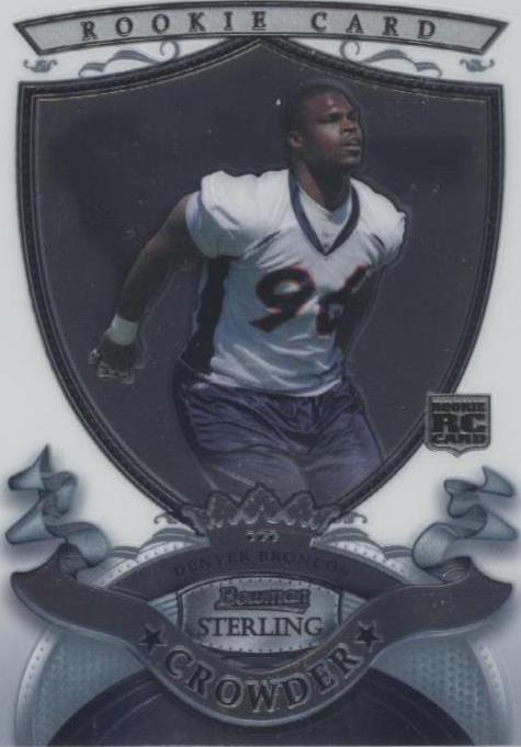 2007 Bowman Sterling Tim Crowder #33