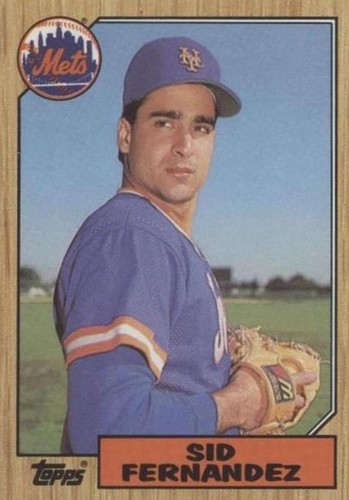 1987 Topps - Sid Fernandez #570