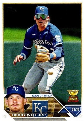 BOBBY WITT JR. 2022 Topps Complete Set #660 582 MONTGOMERY BOBBY WITT JR. 2022 Topps Complete Set #660 582 MONTGOMERY