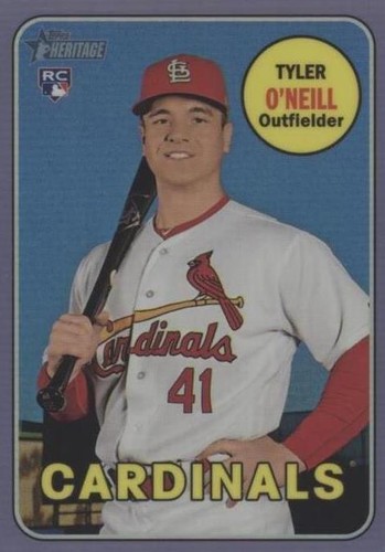 2018 Topps Heritage High Number - Tyler O'Neill #THC-612