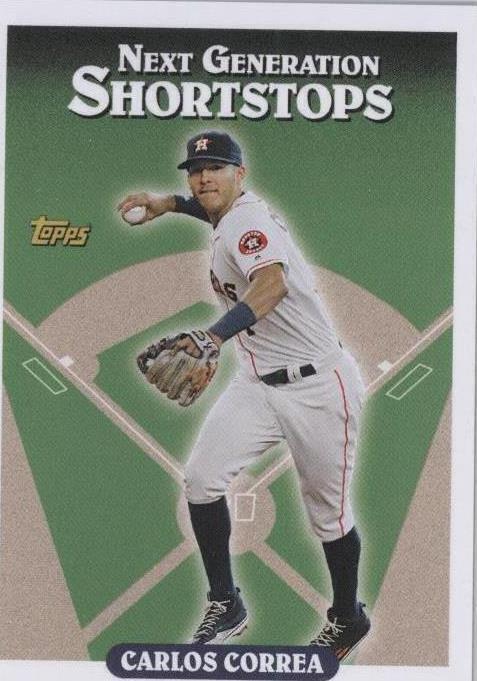 2016 Topps Throwback Thursday #TBT - Carlos Correa #55