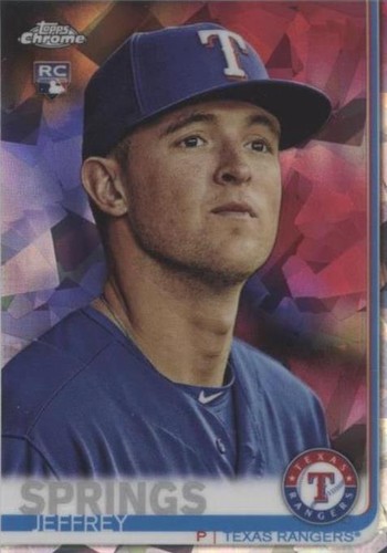 2019 Topps Chrome Sapphire Edition - Jeffrey Springs #605