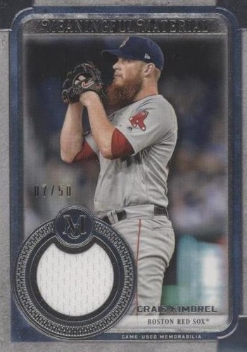 2019 Topps Museum Collection - Craig Kimbrel #MMR-CKI