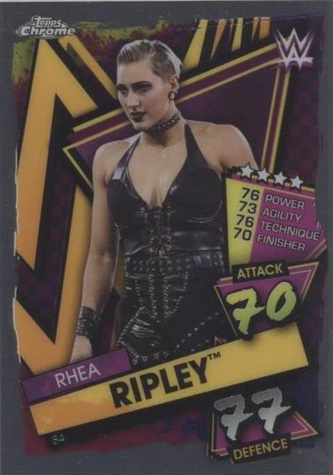 2021 Topps Chrome WWE Slam Attax - Rhea Ripley #84
