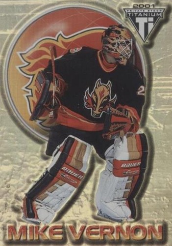 2000-01 Pacific Private Stock Titanium - Mike Vernon #13