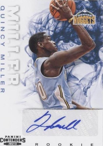 2012-13 Panini Contenders - Quincy Miller #236