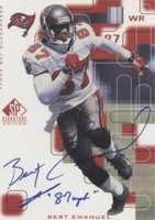 1999 SP Signature Edition Bert Emanuel #BT