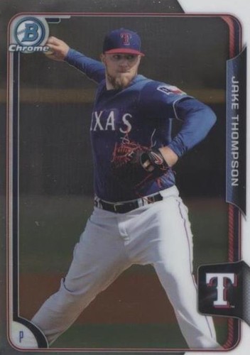 2015 Bowman Chrome - Jake Thompson #BCP192