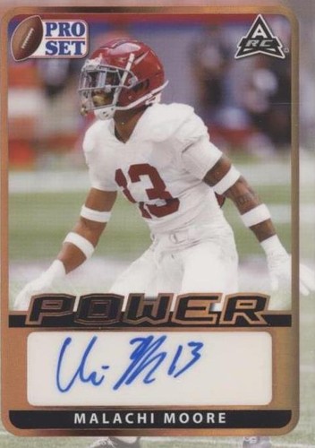 2021 Leaf Pro Set Power Malachi Moore #BA-MM1