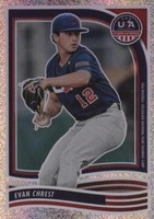 2024 Panini Stars and Stripes - Evan Chrest #184