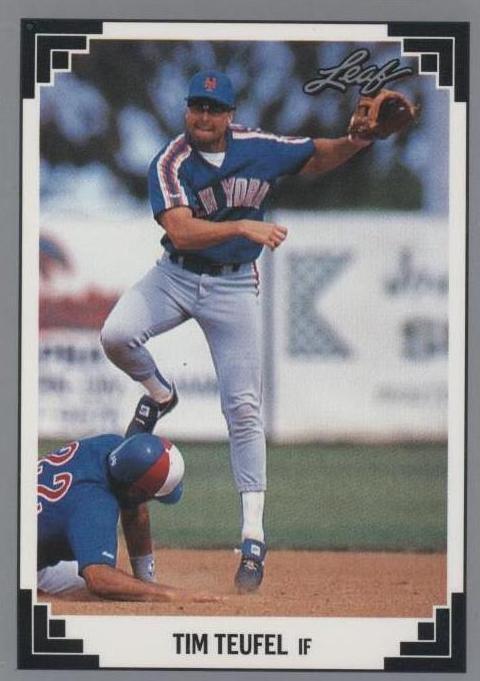 1991 Leaf - Tim Teufel #314