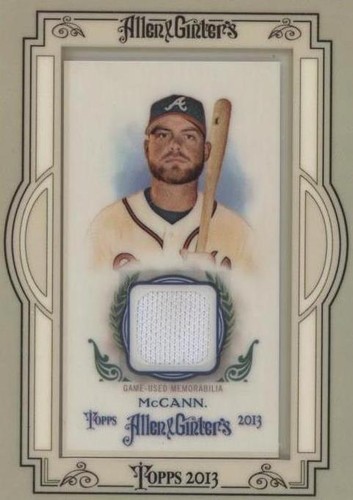 2013 Topps Allen & Ginter's - Brian McCann #AGR-BMC