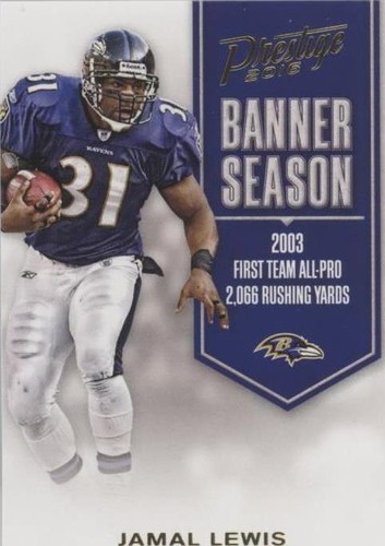 2016 Panini Prestige Jamal Lewis #19