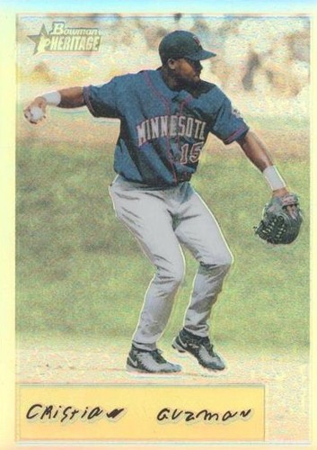 2002 Bowman Heritage - Cristian Guzman #30BHC