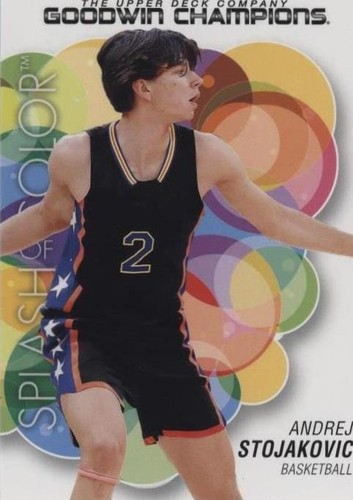 2023 Upper Deck Goodwin Champions - Andrej Stojakovic #135