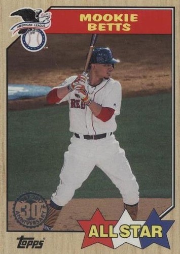 2017 Topps - Mookie Betts #87-190