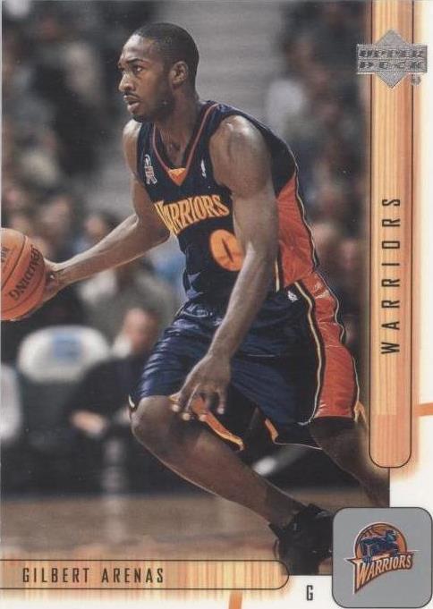 2001-02 cubierta superior - Gilbert Arenas #278