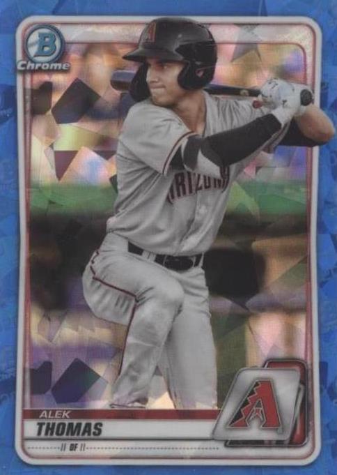 2020 Bowman Chrome Sapphire Edition - Alek Thomas #BCP-98