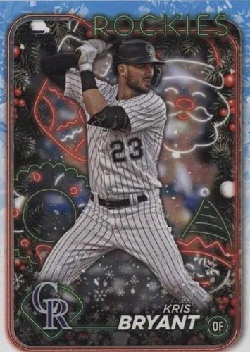2024 Topps Holiday - Kris Bryant #H95