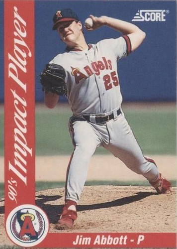 1992 Score - Jim Abbott #14
