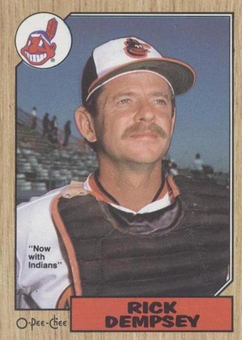 1987 O-Pee-Chee - Rick Dempsey #28