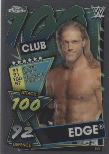 2021 Topps Chrome WWE Slam Attax - Edge #189