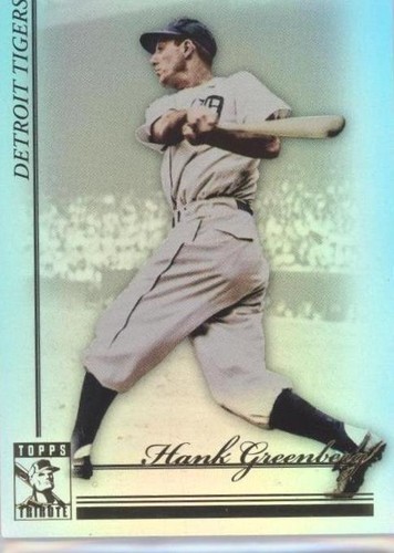 2010 Topps Tribute - Hank Greenberg #48