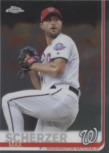 2019 Topps Chrome - Max Scherzer #140