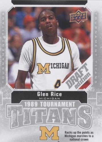 2009-10 Upper Deck Draft Edition - Glen Rice #TT-GR