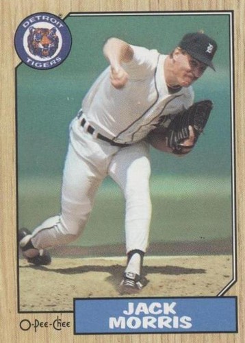 1987 O-Pee-Chee - Jack Morris #376